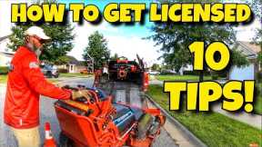 How to get your lawn care business license in the USA