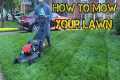 How to MOW, TRIM, EDGE and Blow your