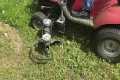 DIY retractable grass trimmer mower