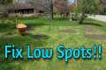 Fix Low Spots in Your Yard | Solve