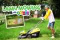 Lawn Mowing Fun For Kids | Use a Lawn 