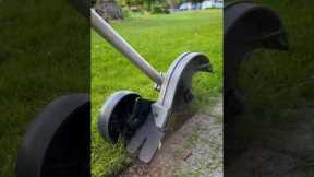 The Best Way To Get Perfect Lawn Edging - Use The Milwaukee Edging Tool!