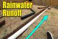 Rain Water Gutter Drainage - Moving