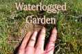 Heavily waterlogged garden | Clay