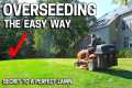 How to OVERSEED Your Lawn in FALL -
