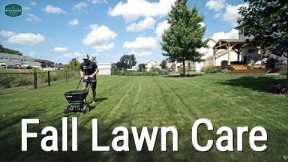 When To Start Fall Lawn Care??