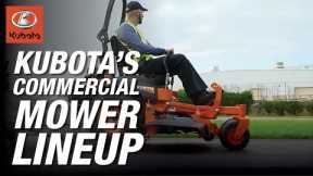 Kubota Commercial Mowers: Your Grass Cutting Solution