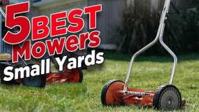 ✌️Best Lawn Mowers For Small Yards 2024👍 5 Best Lawn Mowers For Small Garden ►1