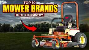 Top 10 Lawn Mower Brands in 2024