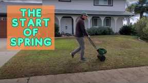 When To Mow, Water, And Fertilize In Early Spring