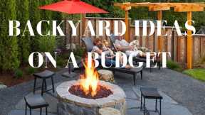 Low Cost Backyard Ideas