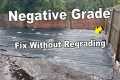 Can you Fix NEGATIVE GRADE Without